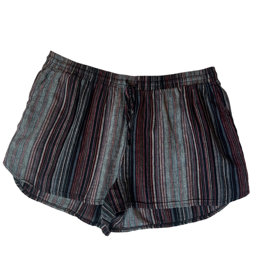 Universal Thread Womens Multicolor Striped Shorts Size XL